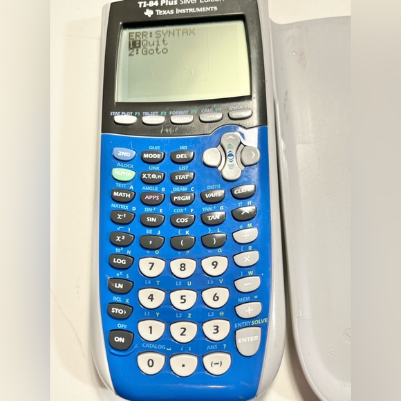 TI-84 Plus Silver Edition Calculator from Texas Instruments Used - Picture 5 of 7